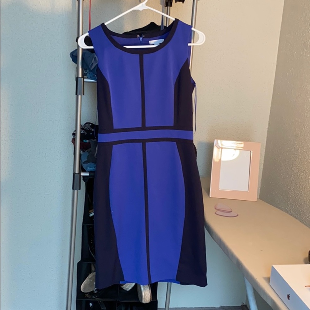 Blue dress